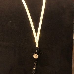 Capellini lanyard with I.D. Card holder